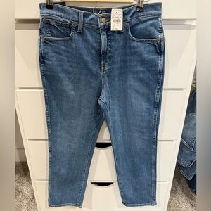 J. Crew High-Rise Classic Vintage Blue Jeans